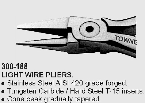 Light Wire Plier Cone Beak
